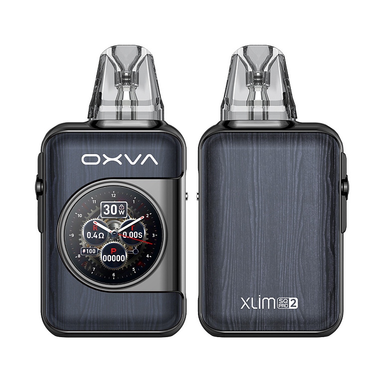 OXVA Xlim SQ Pro 2 Pod Kit 1600 mAh Gunmetal Wood 1 ks