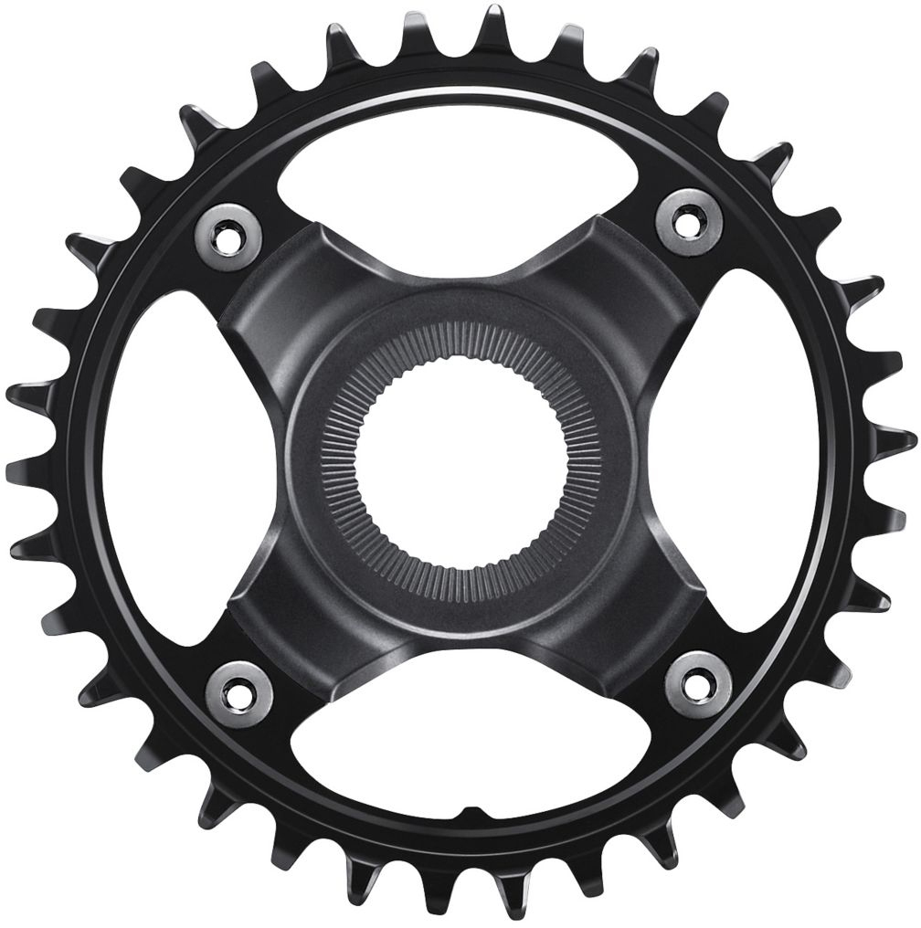 SHIMANO E-BIKE SYSTEMS převodník E8000/SM-CRE70, 12 rychl, 104 mm / 53 mm bez krytu, černá, 36 z.