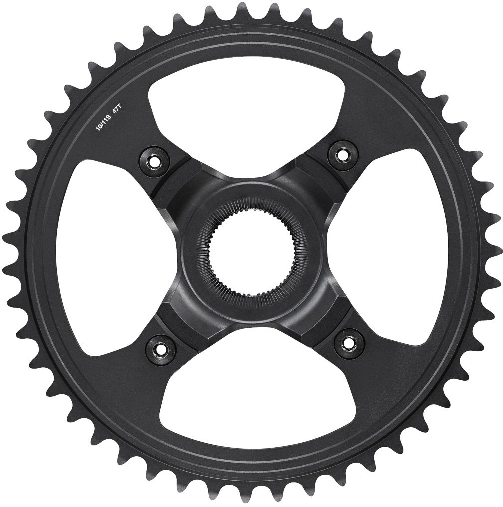 SHIMANO E-BIKE SYSTEMS převodník E8050/E8000/SM-CRE80,11 rychl,104 mm/50 mm bez krytu,černá, 47 z.
