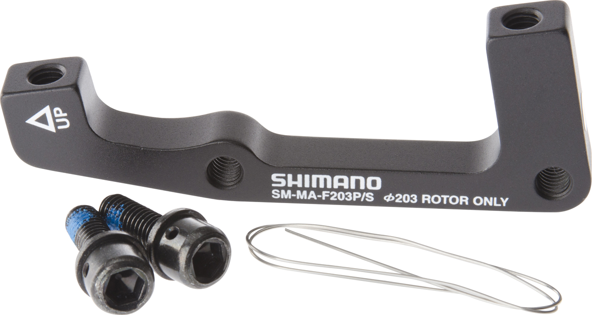 SHIMANO adaptér kot.brzd. MTB-ostatní SMMAF 203 mm PS typ přední bal