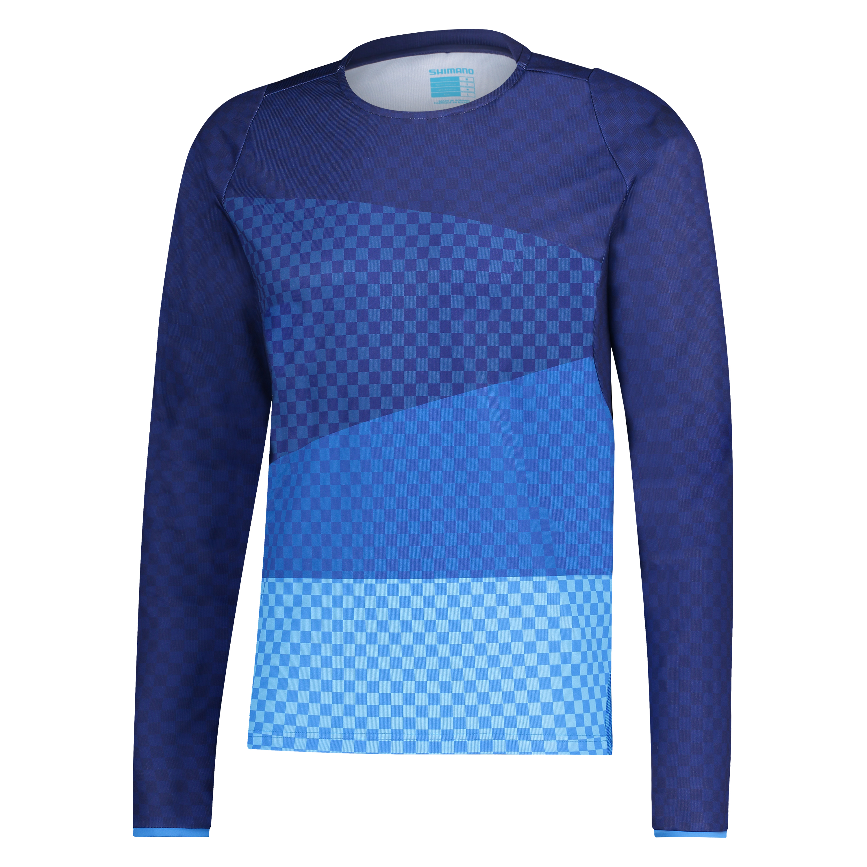 SHIMANO FUJIMI dres s dlouhým rukávem, pánský, námořnická modrá/modrá, L