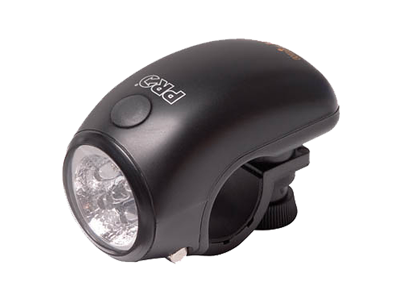 PRO světlo/blikačka přední LED-01, 2 funkce, stříbrné