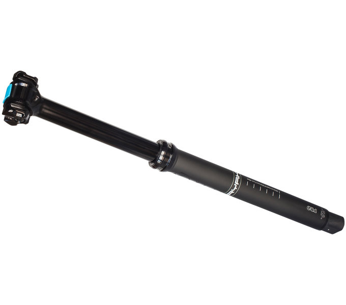 PRO teleskopická sedlovka Koryak, 31.6 mm, zdvih 170 mm, vnitřní vedení, páčka one-by