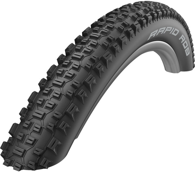 SCHWALBE plášť RAPID ROB,57-559,26x2.25,K-Guard,dušový,drát,720 g,černá/bílá