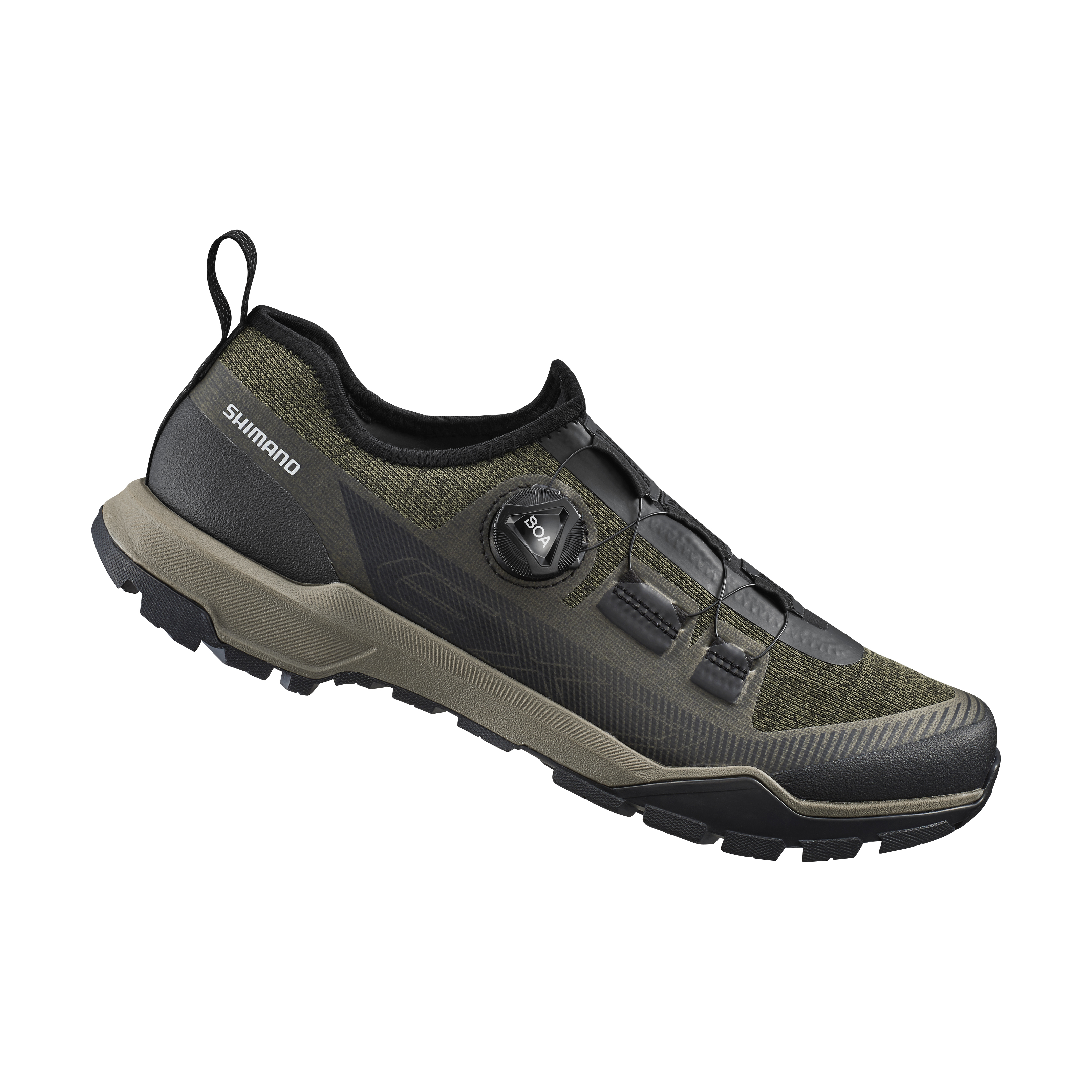 SHIMANO turistická obuv SH-EX700, pánská, olivová, 44