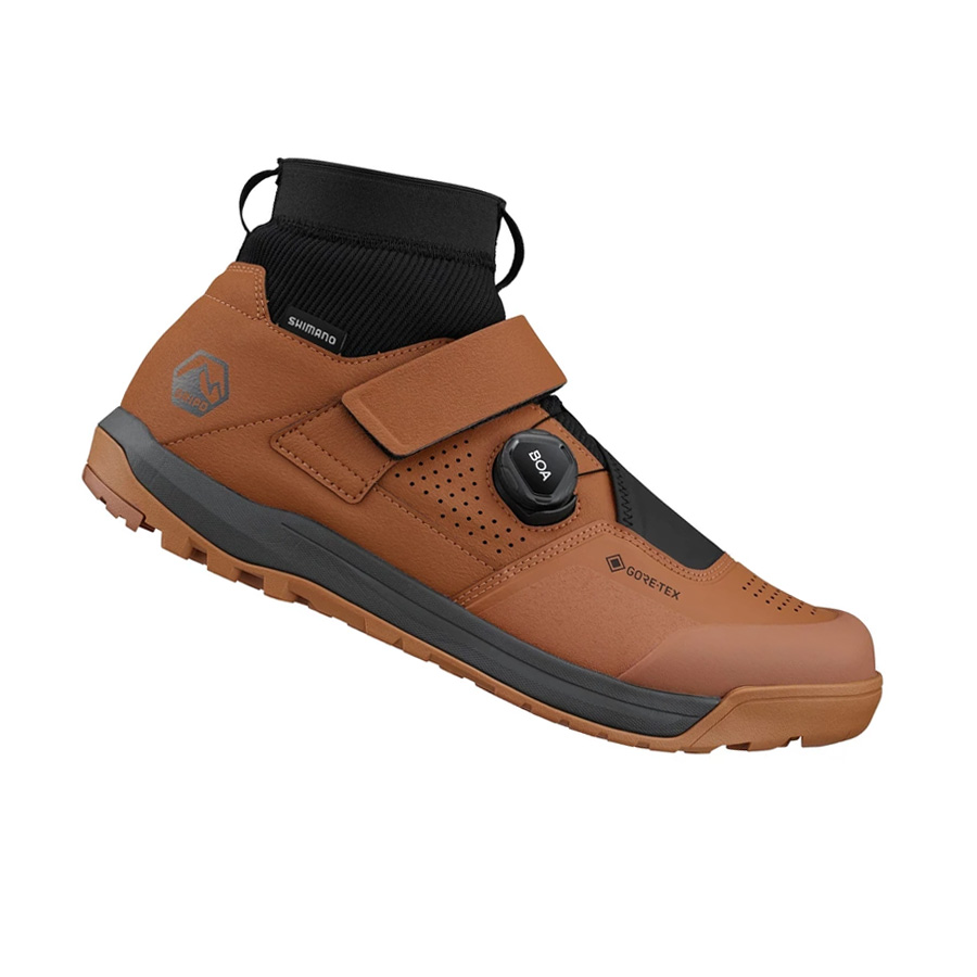 SHIMANO gravity obuv SH-GE900 GORE-TEX, unisex, kaštanová, 44