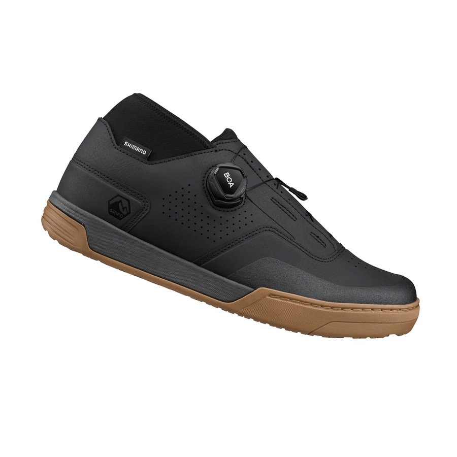 SHIMANO gravity obuv SH-GF800 bílá, unisex, černá/oranžová, 45