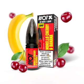 Riot X Salt Morello Cherry & Banana 10 ml 10 mg