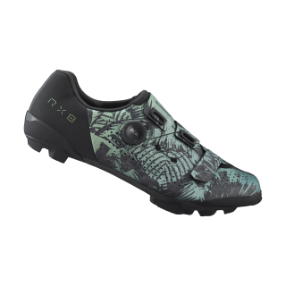 SHIMANO gravel obuv SH-RX801, pánská, tropical leaves, 43