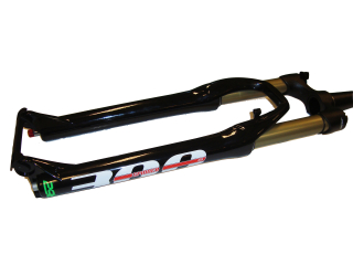 SPINNER 29'' odpružená vidlice 300 AIR, remote, zdvih 100 mm, DISC, tapered, černá