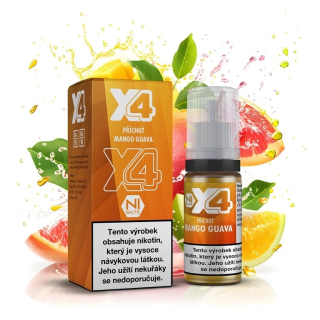 X4 Bar Juice Mango Guava 10 ml 10 mg