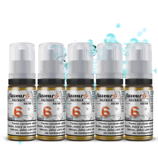 Flavourit PG50/VG50 6mg 5x10ml