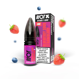 Riot X Salt Blueberry Sour Strawberry 10 ml 5 mg