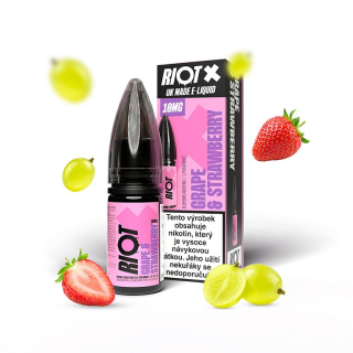 Riot X Salt Grape & Strawberry 10 ml 10 mg