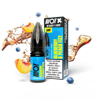Riot X Salt Blueberry & Peach Fizz 10 ml 5 mg