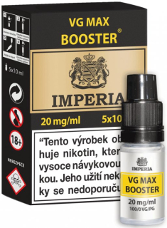 Báze VG Max Booster Imperia 5x10ml, 20mg