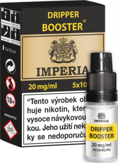 Báze Dripper Booster Imperia 5x10ml PG30-VG70 20mg