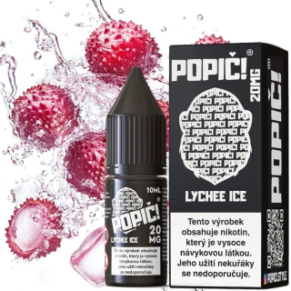 Popič! E-liquid Salt Lychee Ice 10ml 20mg