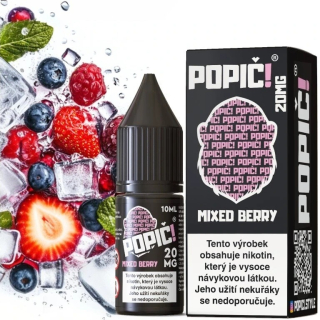 Popič! E-liquid Salt Mixed Berry 10ml 20mg