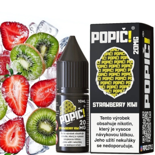 Popič! E-liquid Salt Strawberry Kiwi 10ml 20mg
