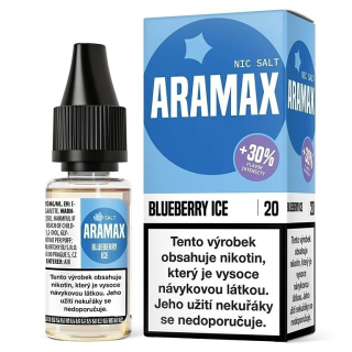 Liquid ARAMAX Salt Blueberry ICE 10ml - 20mg 1 ks