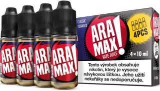 Aramax 4Pack Classic Tobacco 4 x 10 ml 18 mg