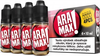 Aramax 4Pack Max Strawberry 4 x 10 ml 18 mg
