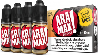 Aramax 4Pack Sahara Tobacco 4 x 10 ml 18 mg
