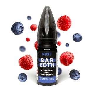 Riot Squad BAR EDTN Salt Blueberry Sour Raspberry 10 ml 5 mg