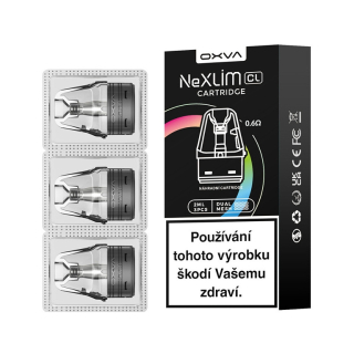OXVA NeXLIM CL Pod 2ml cartridge odpor 0,6ohm 3ks