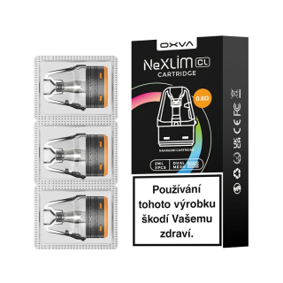 OXVA NeXLIM CL Pod 2ml cartridge odpor 0,8ohm 3ks