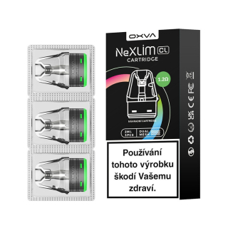 OXVA NeXLIM CL Pod 2ml cartridge odpor 1,2ohm 3ks