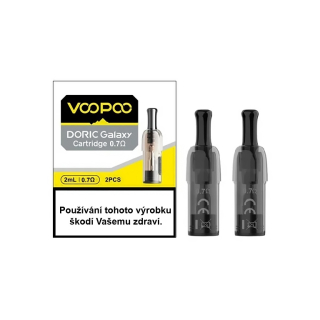 VooPoo Doric Galaxy Pod cartridge 0,7 ohm 2 ks