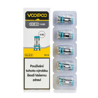 VOOPOO PnP-X žhavící hlava 0,8 ohm 5 ks