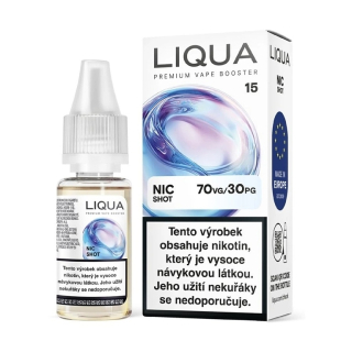 Liqua Nic Shot Booster PG30/VG70 10 ml 15 mg