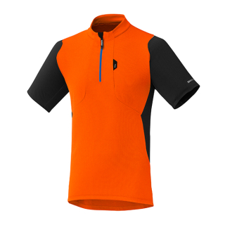 SHIMANO Touring dres, amber oranžová, L