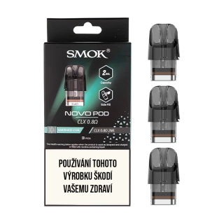 SMOK Novo CLX Pod meshed cartridge 0,8 ohm 2 ml 3 ks