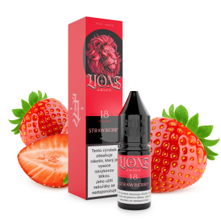 Lions Juice Strawberry freebase 10 ml 18 mg