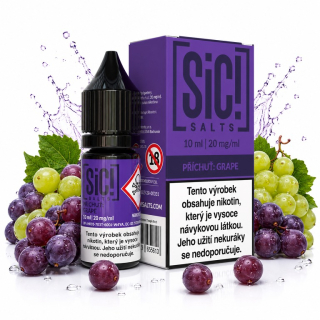 Sic!Salts Salt Grape Ice 10 ml 20 mg