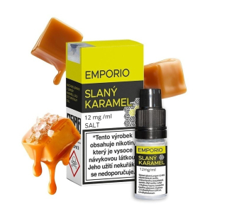 Imperia Emporio Salt Slaný Karamel 10 ml 12 mg