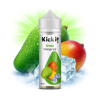 KickIt Green Mango Ice Shake & Vape 10ml