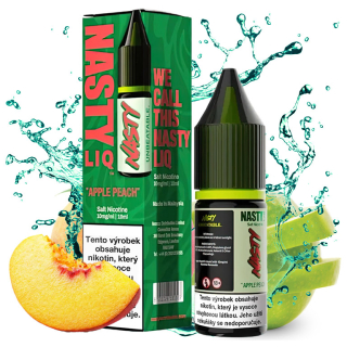 Nasty LIQ Salt Apple Peach 10 ml 10 mg