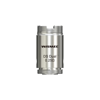 Wismec DS Dual žhavicí hlava nerez 0,25ohm