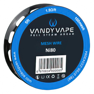 Vandy Vape Mesh Wire NI80 - mesh 100 Délka: 1,5m