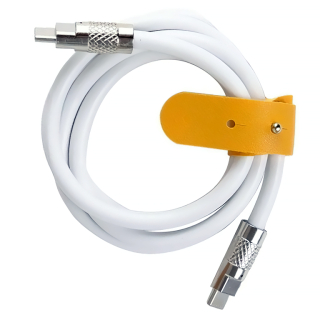 Univerzální kabel USB-C/USB-C 60W 1m bílý