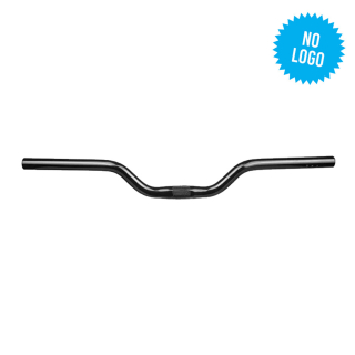 BP řídítka TREK 58cm/25,4mm, Al, černé, vlaštovky