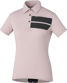 SHIMANO dámské TRANSIT polo, Pale Mauve, S