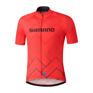 SHIMANO pánský dres TEAM, červená, M