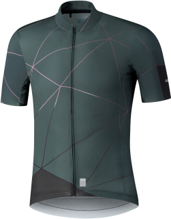 SHIMANO pánský dres BREAKWAY, charcoal, S