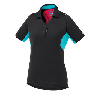 SHIMANO dres polo, dámský, černá, L